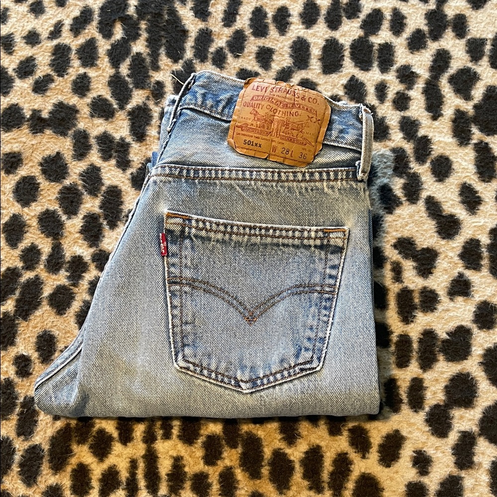 Vintage levi 501xx